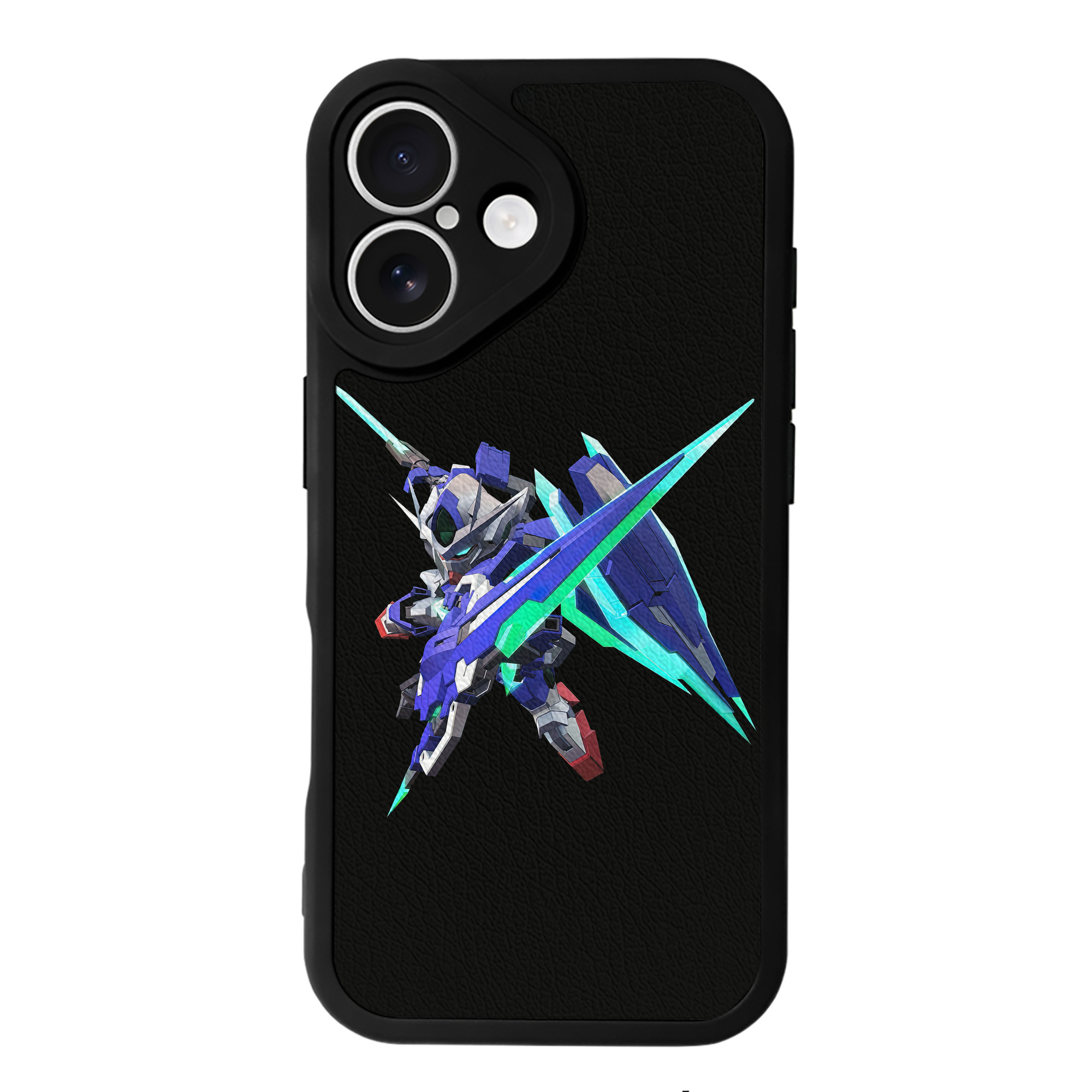 （画像用） 機動戦士ガンダム Mobile Suit Gundam 【iPhone 16シリーズ対応】シリコンスマホケース（レザー調） 材質：シリコン